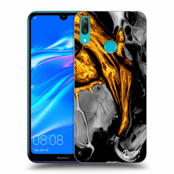 Ovitek za Huawei Y7 2019 - Black Gold