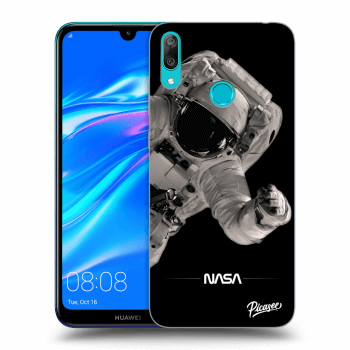 Picasee silikonski prozorni ovitek za Huawei Y7 2019 - Astronaut Big