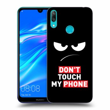 Picasee ULTIMATE CASE za Huawei Y7 2019 - Angry Eyes - Transparent