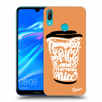 Ovitek za Huawei Y7 2019 - Pumpkin coffee