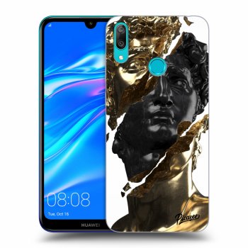 Ovitek za Huawei Y7 2019 - Gold - Black