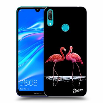 Ovitek za Huawei Y7 2019 - Flamingos couple