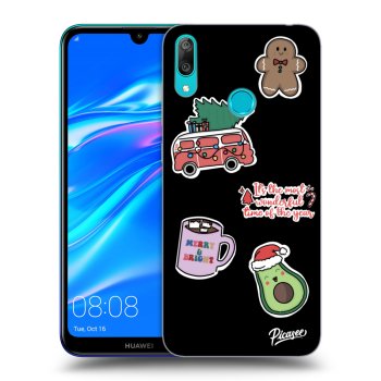 Ovitek za Huawei Y7 2019 - Christmas Stickers