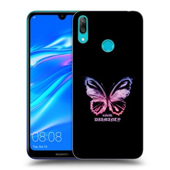 Ovitek za Huawei Y7 2019 - Diamanty Purple