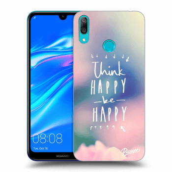 Ovitek za Huawei Y7 2019 - Think happy be happy