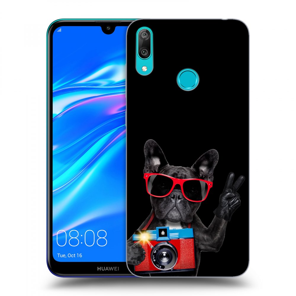 Picasee ULTIMATE CASE za Huawei Y7 2019 - French Bulldog