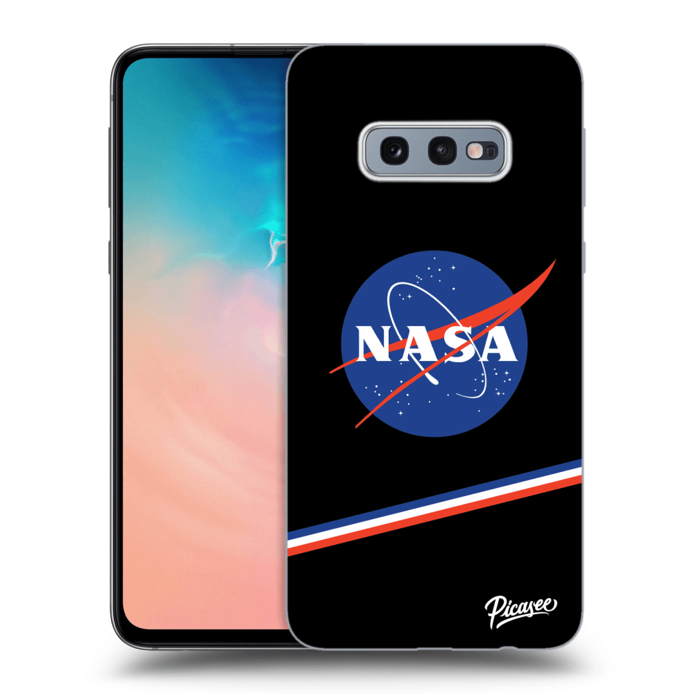 Picasee silikonski črni ovitek za Samsung Galaxy S10e G970 - NASA Original