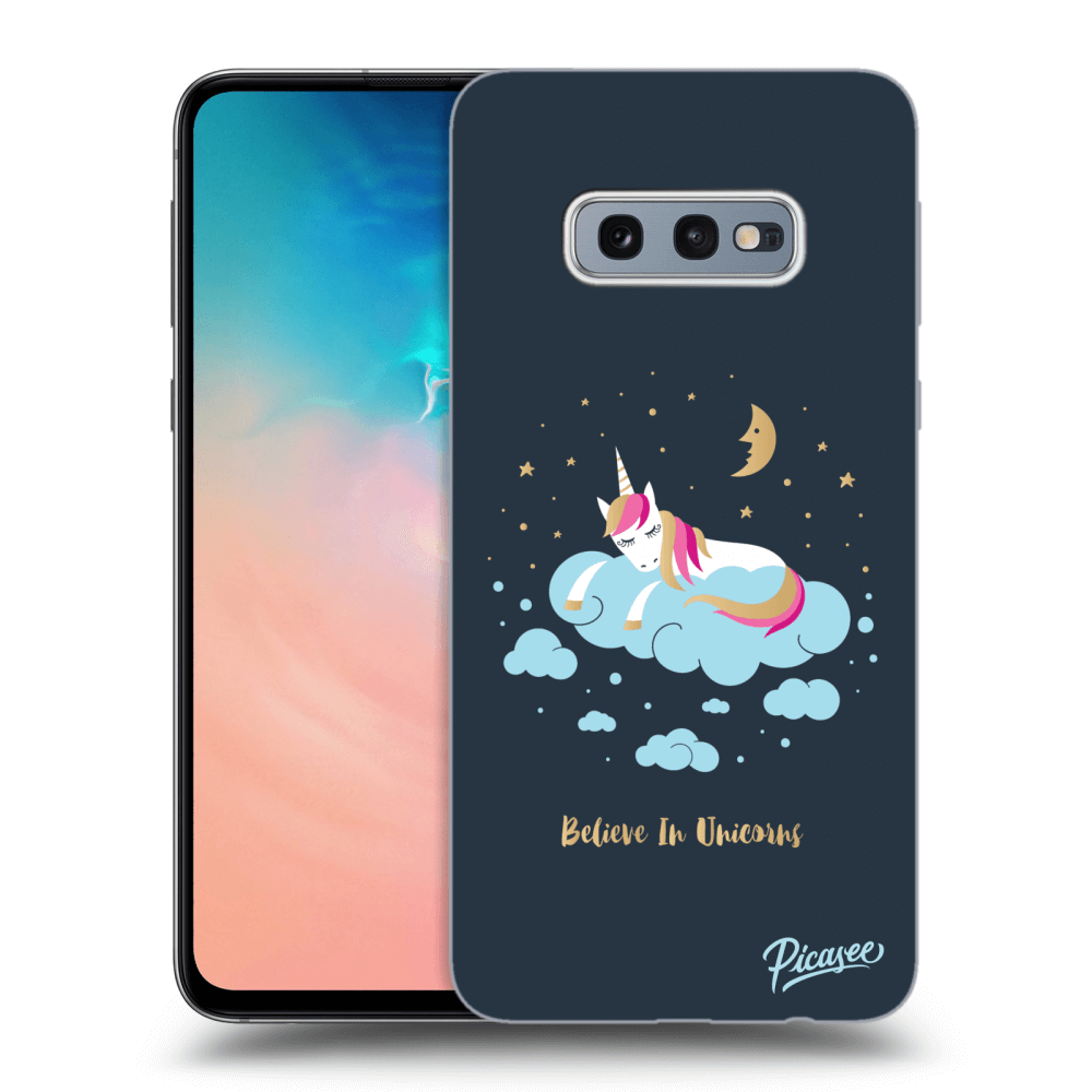 Picasee ULTIMATE CASE za Samsung Galaxy S10e G970 - Believe In Unicorns