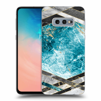 Ovitek za Samsung Galaxy S10e G970 - Blue geometry