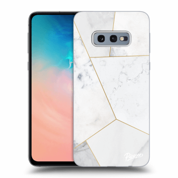 Ovitek za Samsung Galaxy S10e G970 - White tile