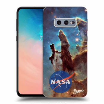 Picasee silikonski črni ovitek za Samsung Galaxy S10e G970 - Eagle Nebula