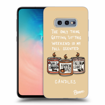 Ovitek za Samsung Galaxy S10e G970 - Candles