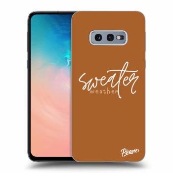 Ovitek za Samsung Galaxy S10e G970 - Sweater weather