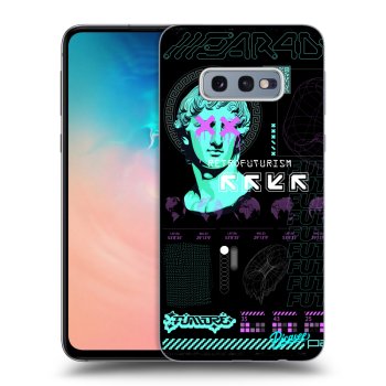 Picasee silikonski črni ovitek za Samsung Galaxy S10e G970 - RETRO