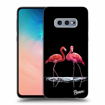 Picasee ULTIMATE CASE za Samsung Galaxy S10e G970 - Flamingos couple