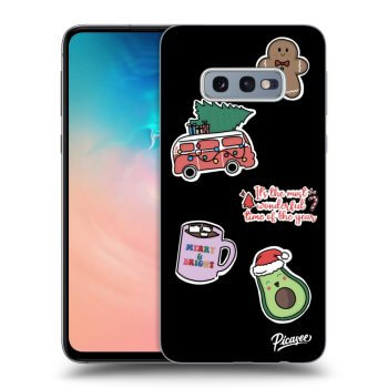 Ovitek za Samsung Galaxy S10e G970 - Christmas Stickers