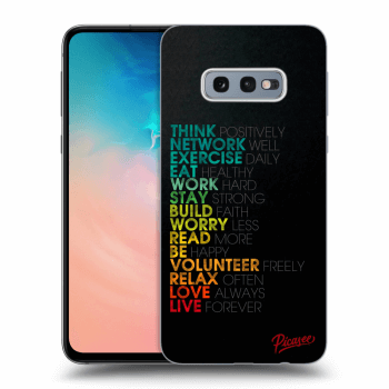 Ovitek za Samsung Galaxy S10e G970 - Motto life