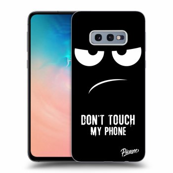Picasee ULTIMATE CASE za Samsung Galaxy S10e G970 - Don't Touch My Phone