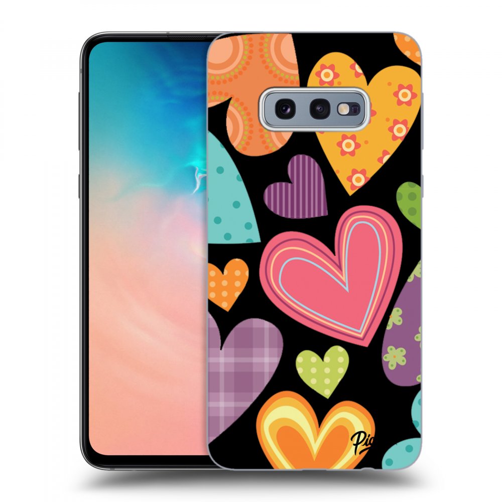 Picasee ULTIMATE CASE za Samsung Galaxy S10e G970 - Colored heart