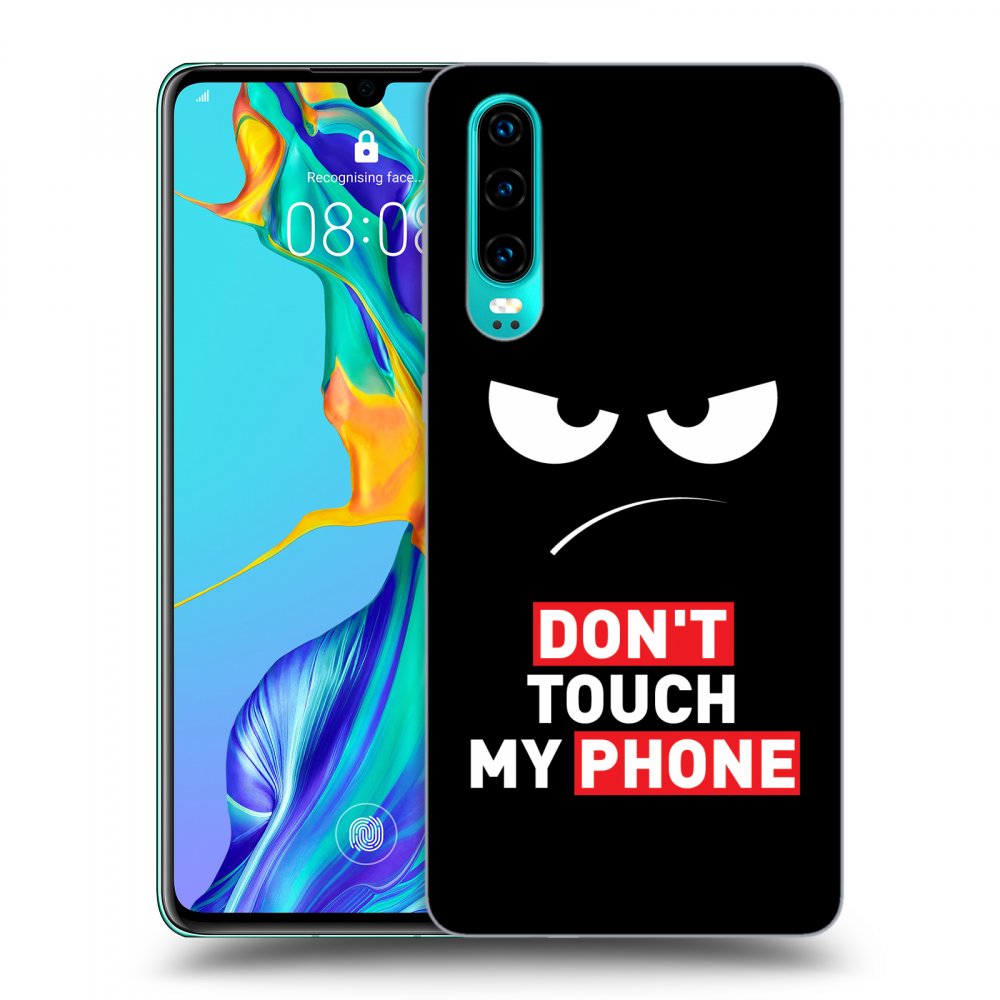 Picasee ULTIMATE CASE za Huawei P30 - Angry Eyes - Transparent