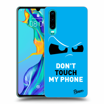 Ovitek za Huawei P30 - Cloudy Eye - Blue