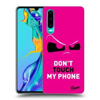 Ovitek za Huawei P30 - Cloudy Eye - Pink