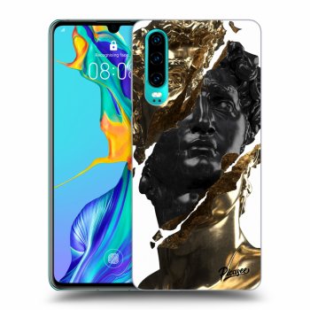 Ovitek za Huawei P30 - Gold - Black