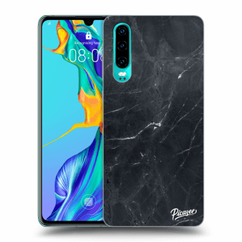 Ovitek za Huawei P30 - Black marble