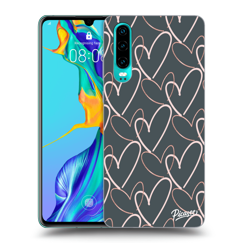 Picasee ULTIMATE CASE za Huawei P30 - Lots of love