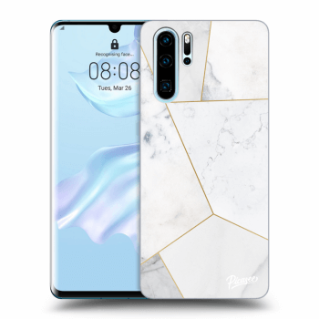 Ovitek za Huawei P30 Pro - White tile