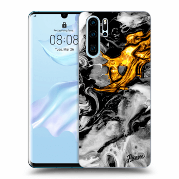 Ovitek za Huawei P30 Pro - Black Gold 2