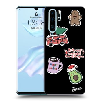 Ovitek za Huawei P30 Pro - Christmas Stickers