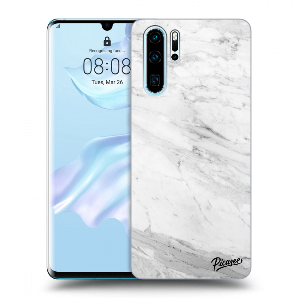 Picasee ULTIMATE CASE za Huawei P30 Pro - White marble