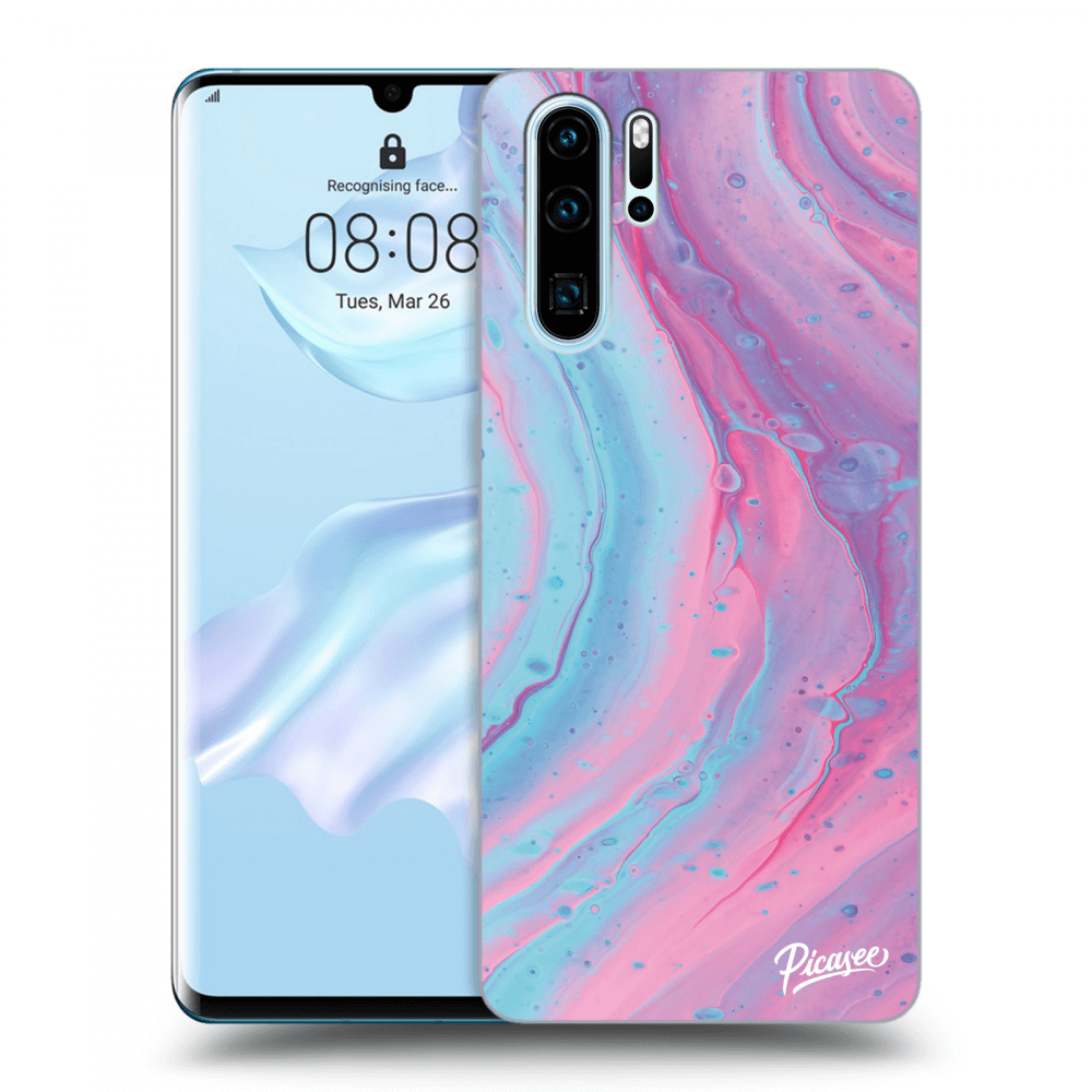 Picasee ULTIMATE CASE za Huawei P30 Pro - Pink liquid