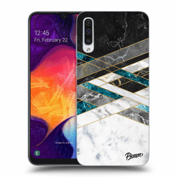 Ovitek za Samsung Galaxy A50 A505F - Black & White geometry