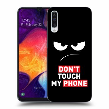 Ovitek za Samsung Galaxy A50 A505F - Angry Eyes - Transparent