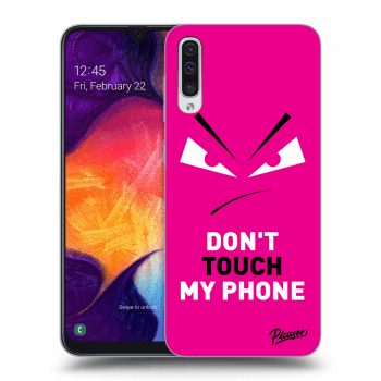 Ovitek za Samsung Galaxy A50 A505F - Evil Eye - Pink