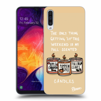 Ovitek za Samsung Galaxy A50 A505F - Candles