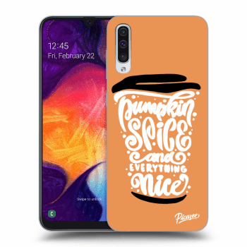 Ovitek za Samsung Galaxy A50 A505F - Pumpkin coffee