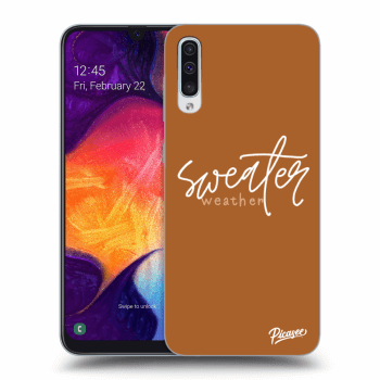 Ovitek za Samsung Galaxy A50 A505F - Sweater weather