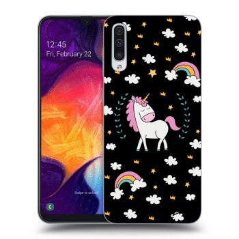 Ovitek za Samsung Galaxy A50 A505F - Unicorn star heaven