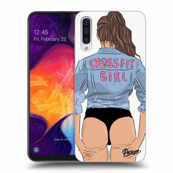 Picasee ULTIMATE CASE za Samsung Galaxy A50 A505F - Crossfit girl - nickynellow