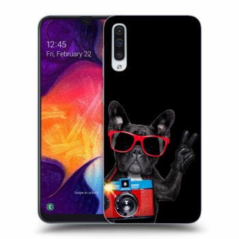 Ovitek za Samsung Galaxy A50 A505F - French Bulldog