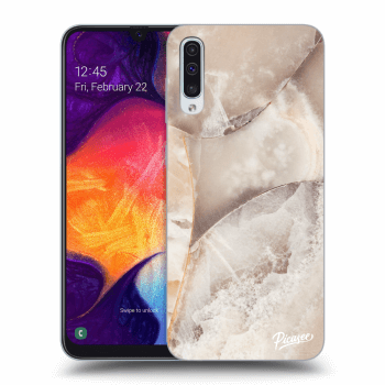 Picasee ULTIMATE CASE za Samsung Galaxy A50 A505F - Cream marble