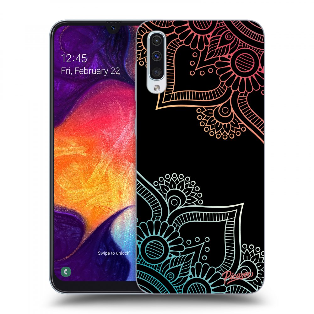 Picasee ULTIMATE CASE za Samsung Galaxy A50 A505F - Flowers pattern
