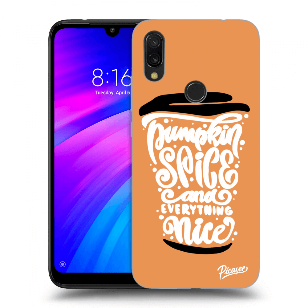 Picasee ULTIMATE CASE za Xiaomi Redmi 7 - Pumpkin coffee