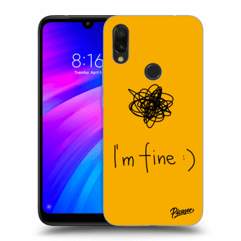 Ovitek za Xiaomi Redmi 7 - I am fine