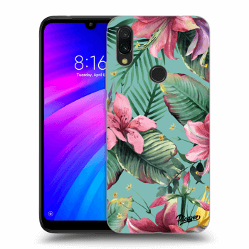 Picasee silikonski črni ovitek za Xiaomi Redmi 7 - Hawaii