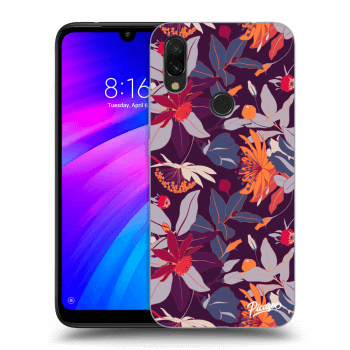 Ovitek za Xiaomi Redmi 7 - Purple Leaf