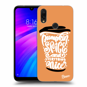 Ovitek za Xiaomi Redmi 7 - Pumpkin coffee